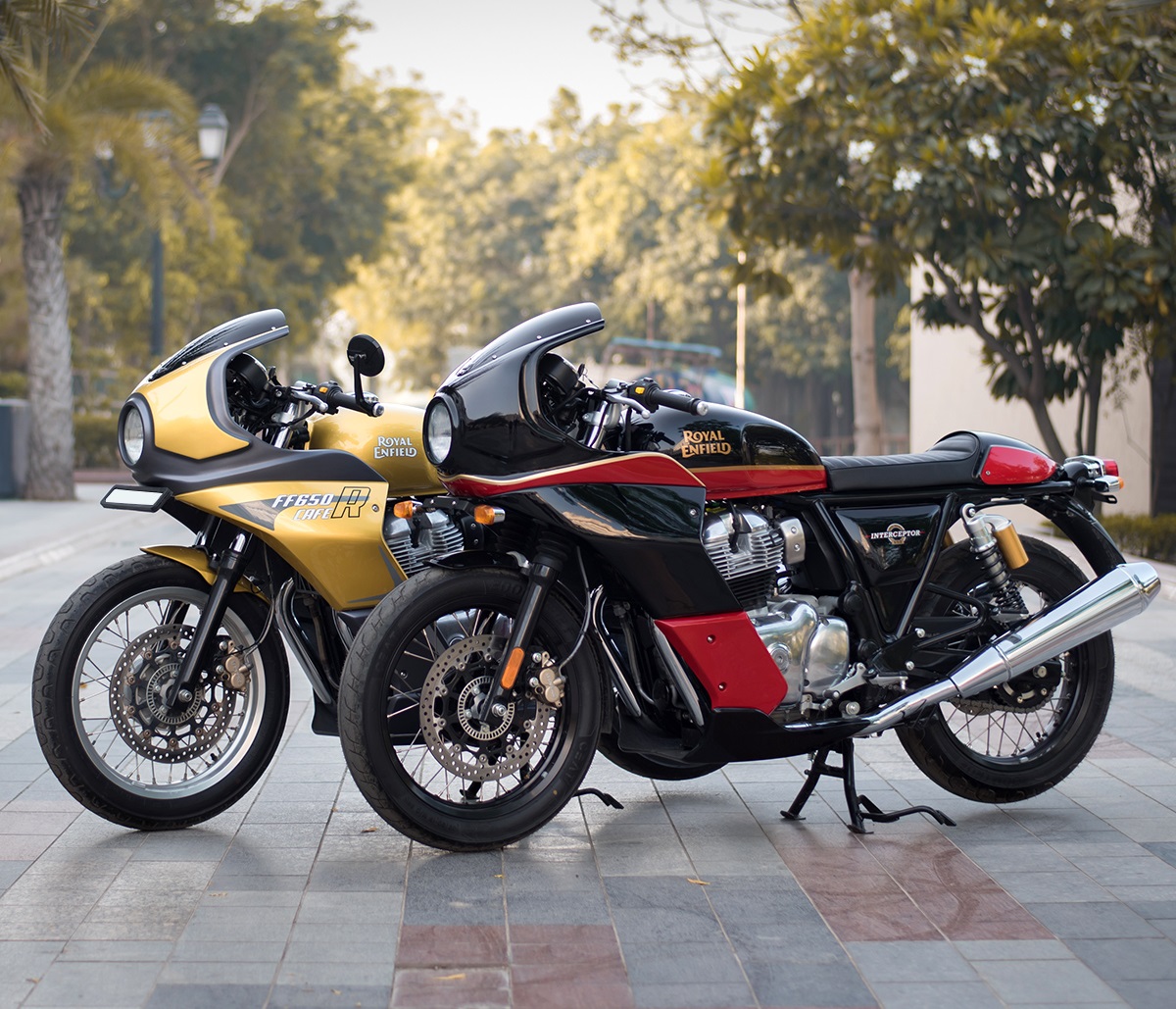 CUSTOM BODY KIT for Royal Enfield Interceptor 650 & Continental GT 650 ...